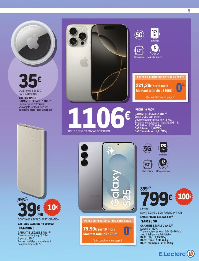 Catalogue E. Leclerc 10.06.2025 - 21.06.2025