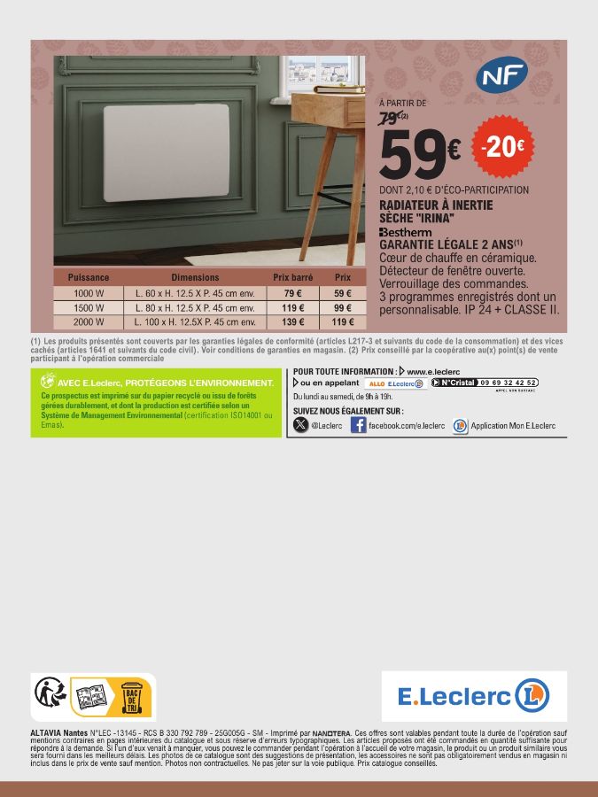 Catalogue E. Leclerc 23.09.2025 - 04.10.2025