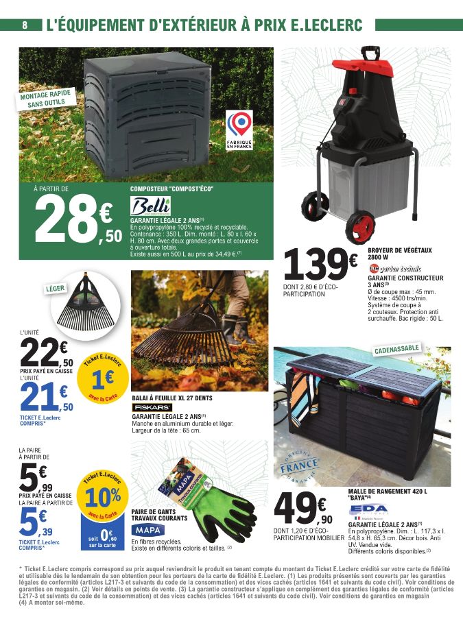 Catalogue E. Leclerc 23.09.2025 - 04.10.2025