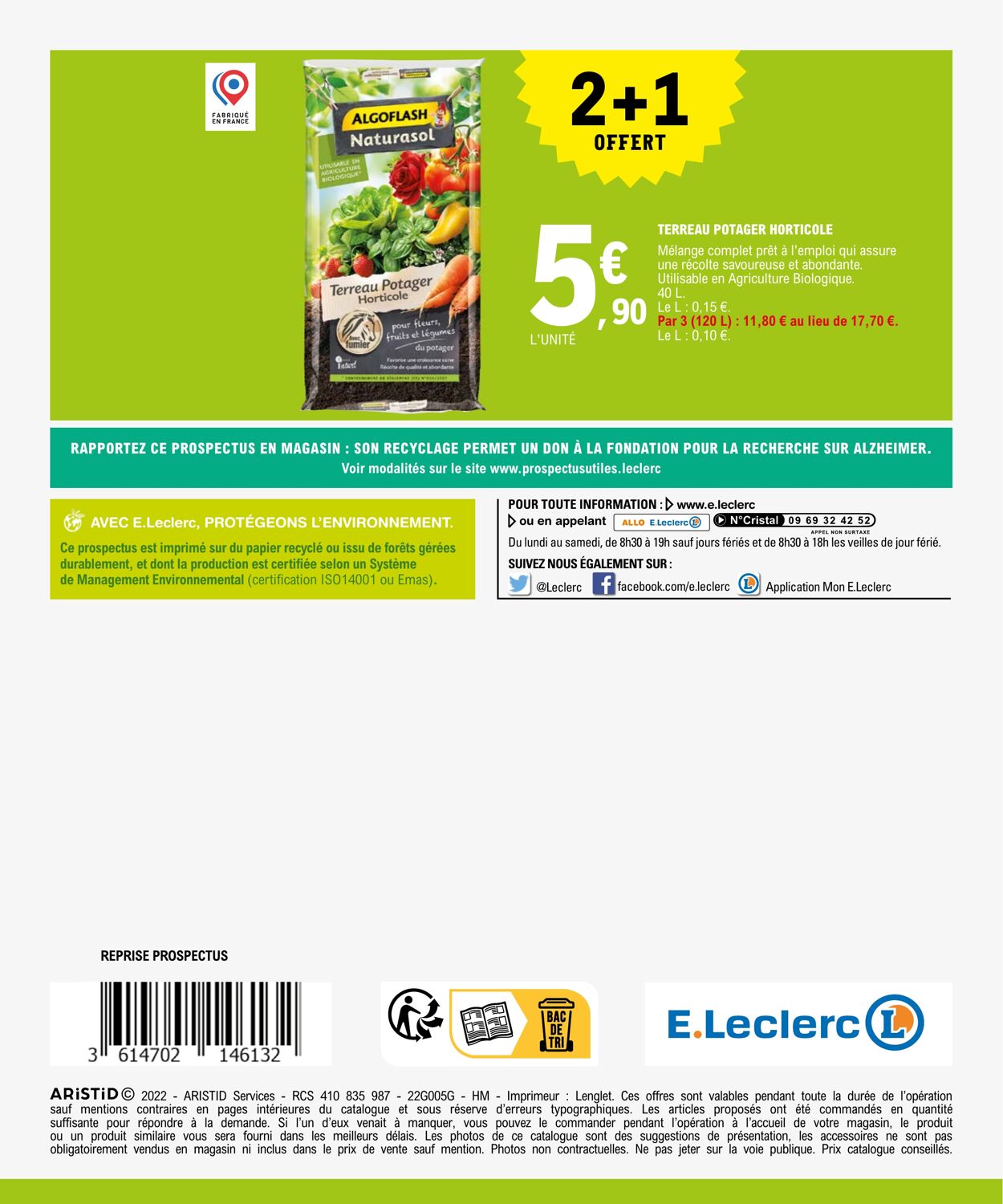 Catalogue E. Leclerc 27.09.2022 - 08.10.2022