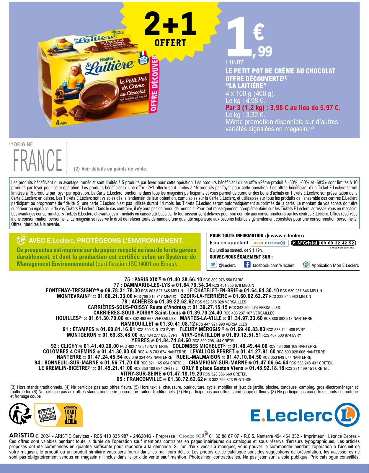 Catalogue E. Leclerc 26.03.2024 - 30.03.2024