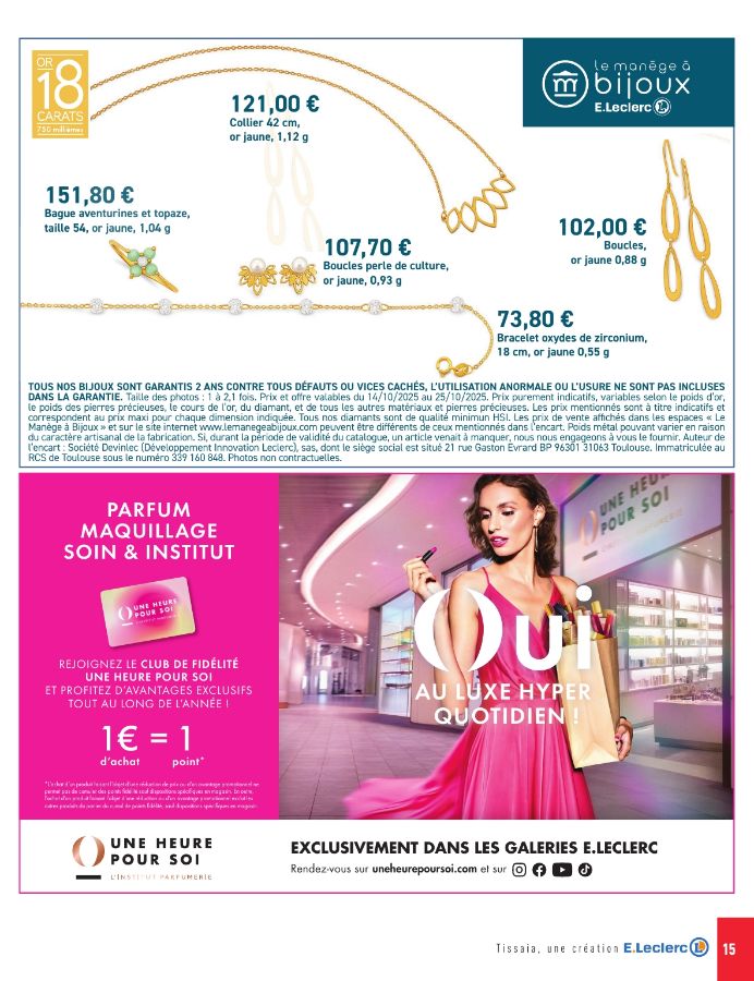 Catalogue E. Leclerc 14.10.2025 - 25.10.2025