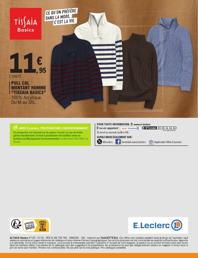 Catalogue E. Leclerc 14.10.2025 - 25.10.2025