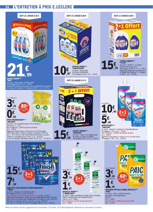 Catalogue E. Leclerc 27.05.2025 - 07.06.2025
