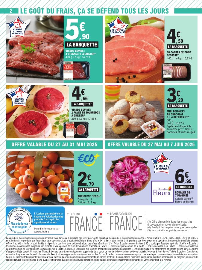 Catalogue E. Leclerc 27.05.2025 - 07.06.2025