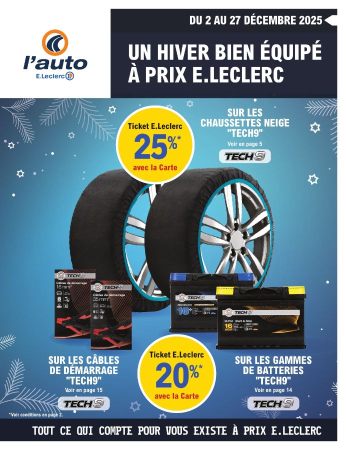 Catalogue E. Leclerc 02.12.2025 - 27.12.2025