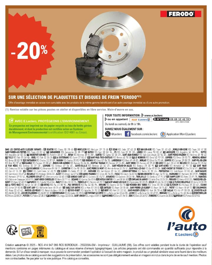Catalogue E. Leclerc 17.06.2025 - 19.07.2025