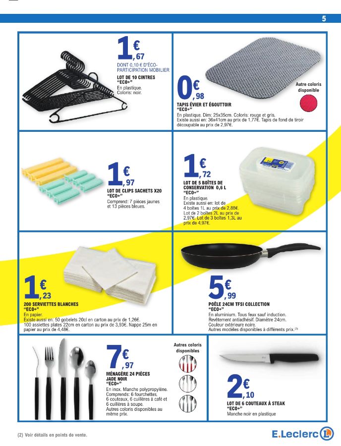 Catalogue E. Leclerc 09.09.2025 - 20.09.2025