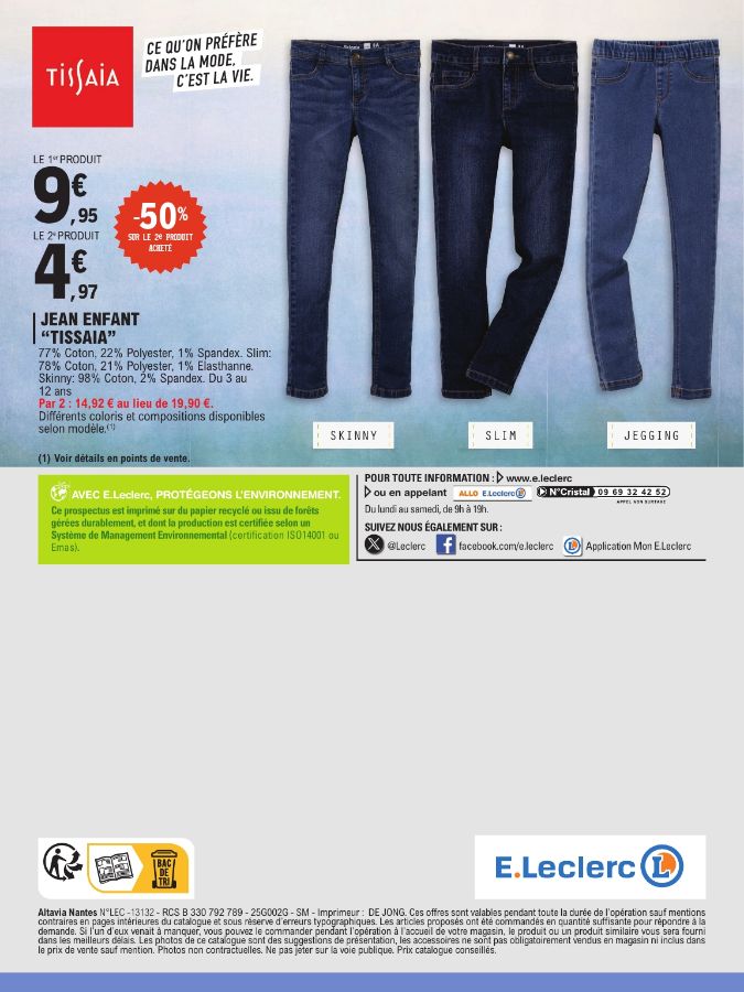 Catalogue E. Leclerc 16.09.2025 - 27.09.2025
