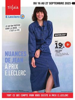 Catalogue E. Leclerc 16.09.2025 - 27.09.2025