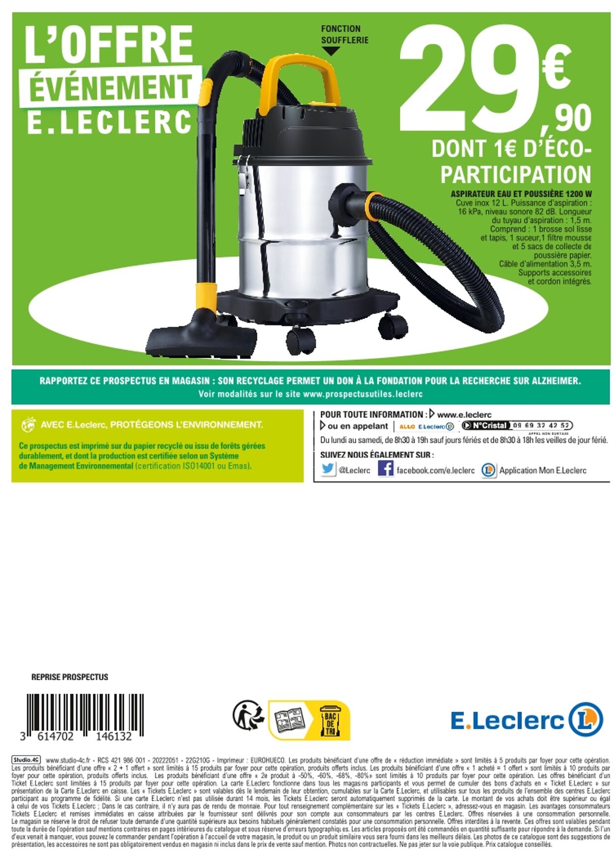 Catalogue E. Leclerc 30.08.2022 - 03.09.2022