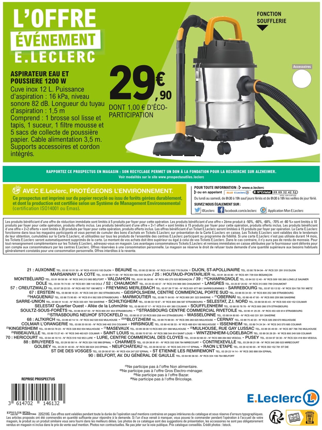 Catalogue E. Leclerc 30.08.2022 - 03.09.2022