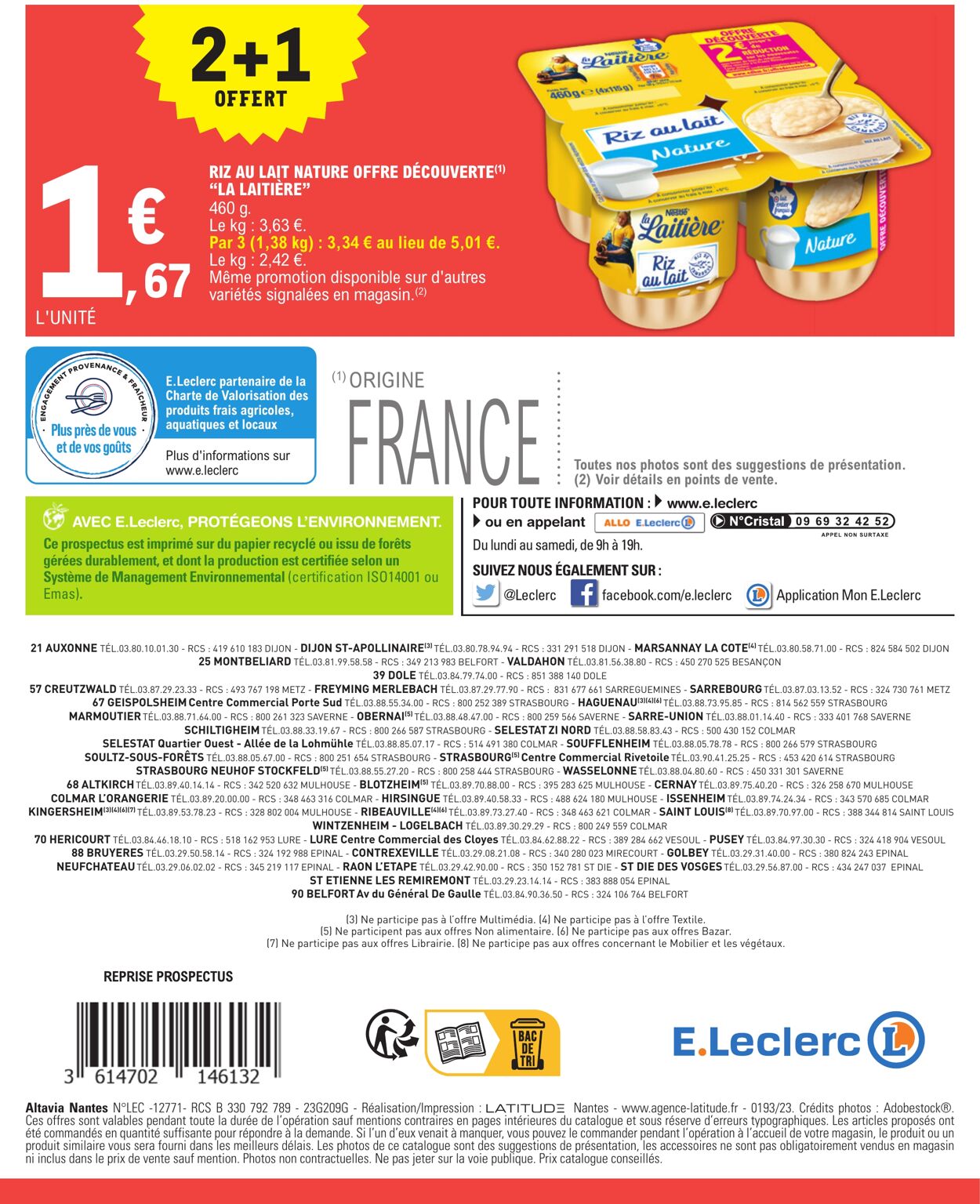 Catalogue E. Leclerc 25.07.2023 - 29.07.2023