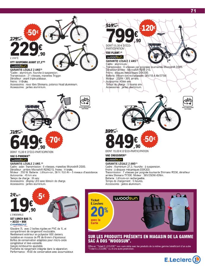 Catalogue E. Leclerc 28.07.2026 - 29.08.2026