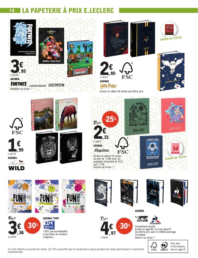 Catalogue E. Leclerc 28.07.2026 - 29.08.2026