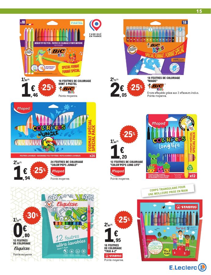 Catalogue E. Leclerc 28.07.2026 - 29.08.2026