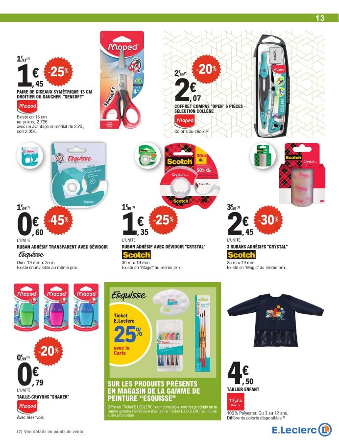 Catalogue E. Leclerc 28.07.2026 - 29.08.2026