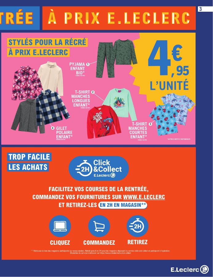 Catalogue E. Leclerc 28.07.2026 - 29.08.2026
