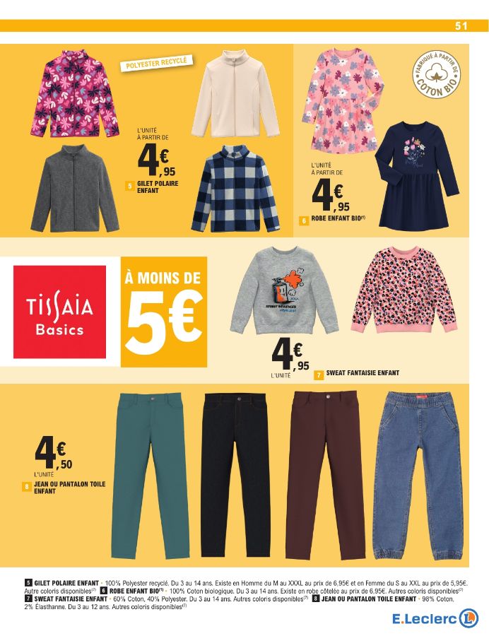 Catalogue E. Leclerc 28.07.2026 - 29.08.2026