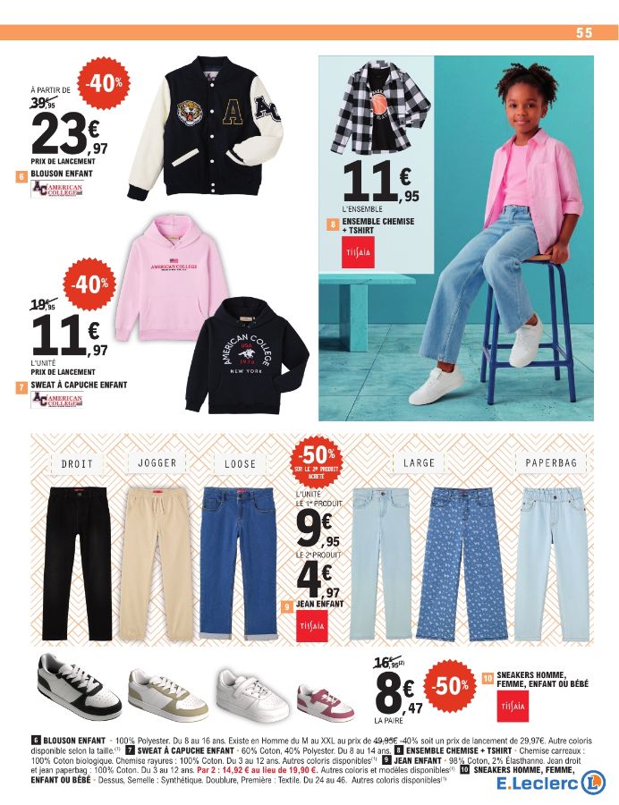 Catalogue E. Leclerc 28.07.2026 - 29.08.2026