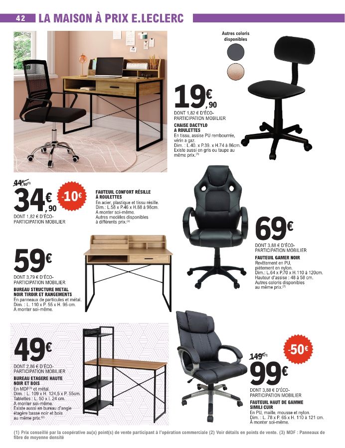 Catalogue E. Leclerc 28.07.2026 - 29.08.2026
