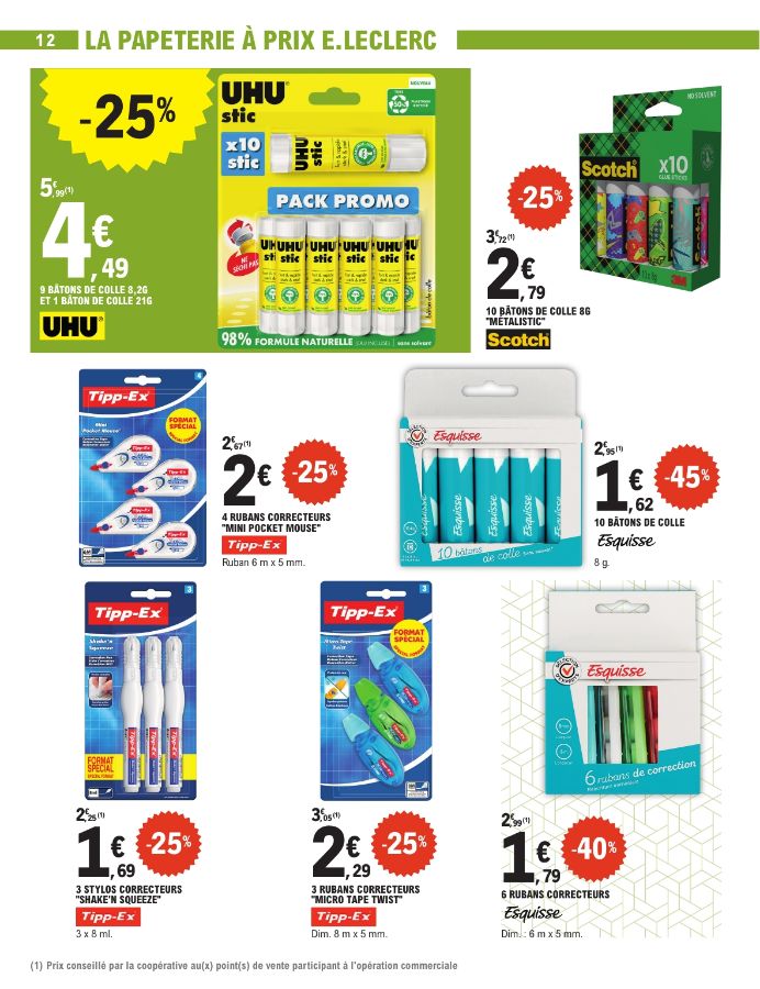Catalogue E. Leclerc 28.07.2026 - 29.08.2026