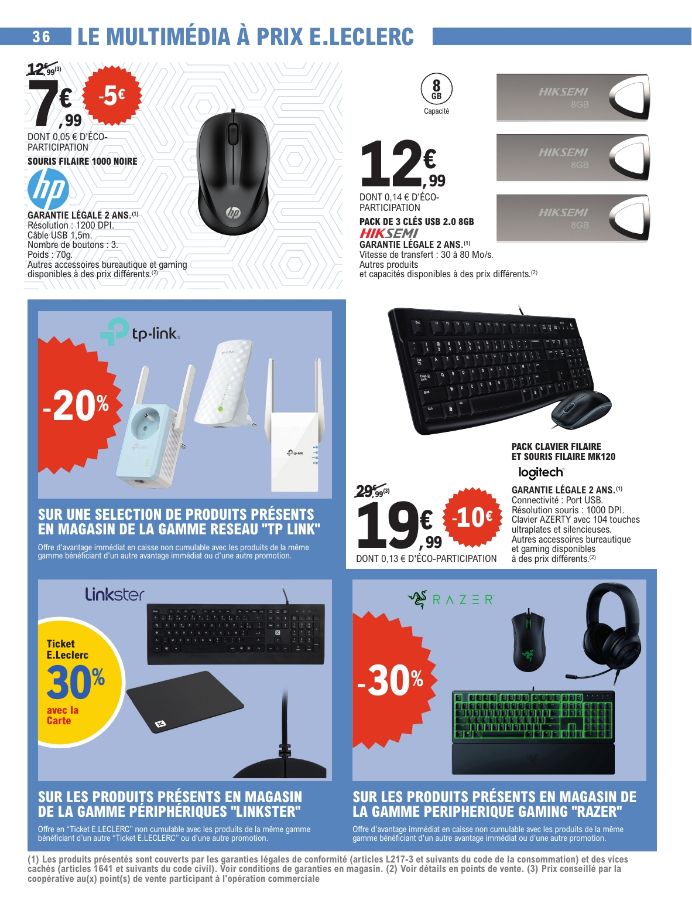 Catalogue E. Leclerc 28.07.2026 - 29.08.2026