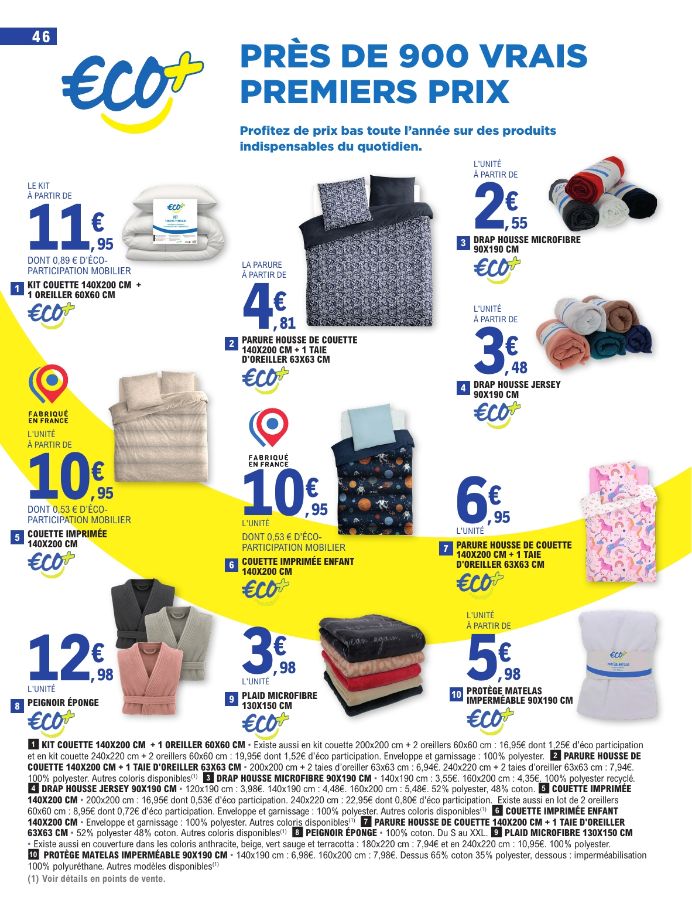 Catalogue E. Leclerc 28.07.2026 - 29.08.2026