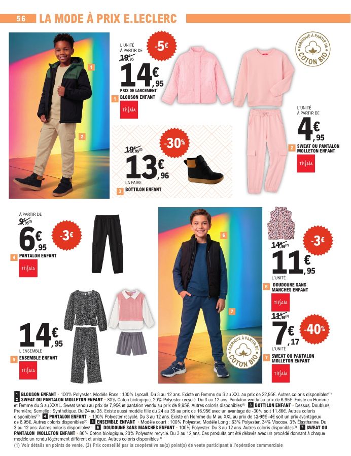 Catalogue E. Leclerc 28.07.2026 - 29.08.2026