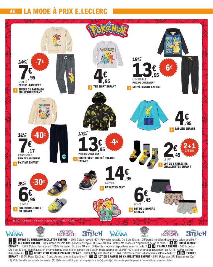 Catalogue E. Leclerc 29.07.2025 - 06.09.2025