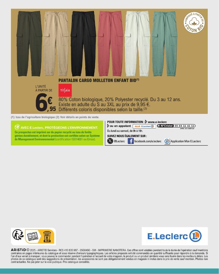 Catalogue E. Leclerc 29.07.2025 - 06.09.2025