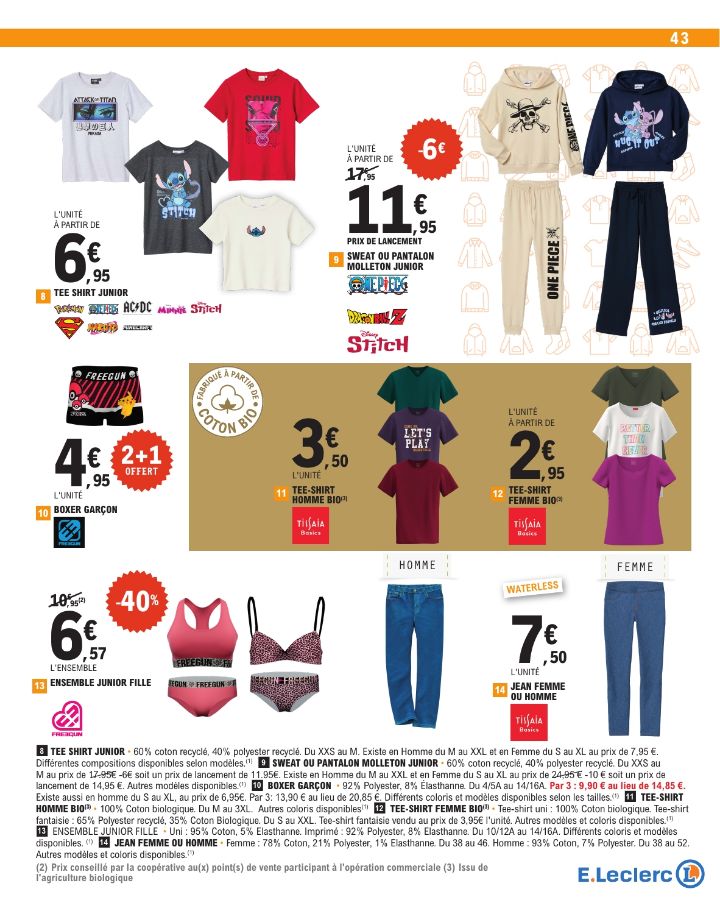 Catalogue E. Leclerc 29.07.2025 - 06.09.2025