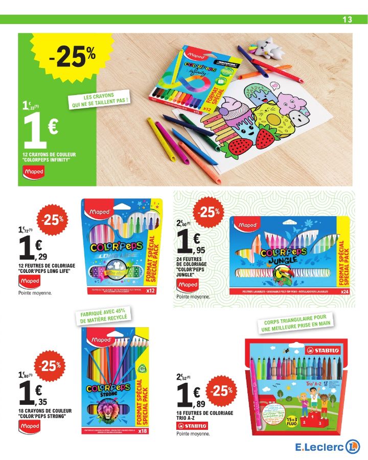 Catalogue E. Leclerc 29.07.2025 - 06.09.2025