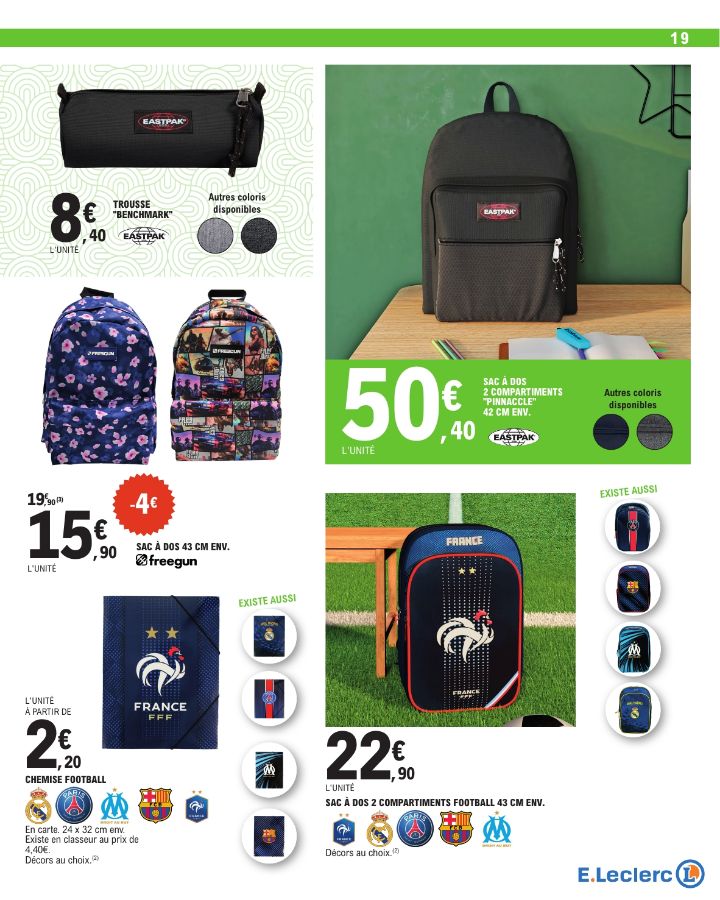 Catalogue E. Leclerc 29.07.2025 - 06.09.2025