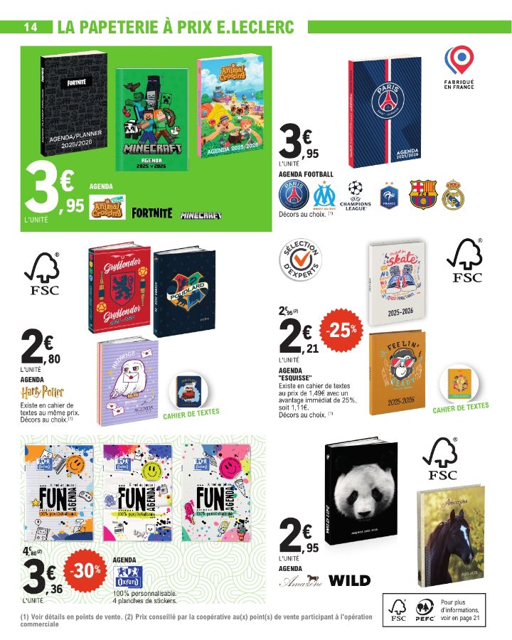 Catalogue E. Leclerc 29.07.2025 - 06.09.2025