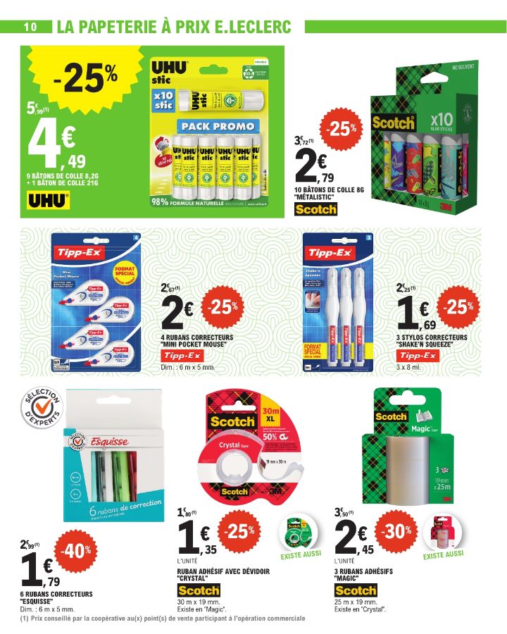 Catalogue E. Leclerc 29.07.2025 - 06.09.2025