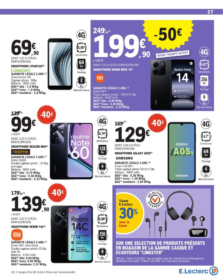 Catalogue E. Leclerc 29.07.2025 - 06.09.2025