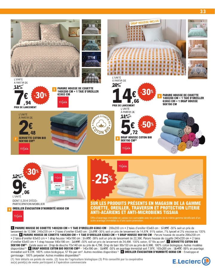 Catalogue E. Leclerc 29.07.2025 - 06.09.2025