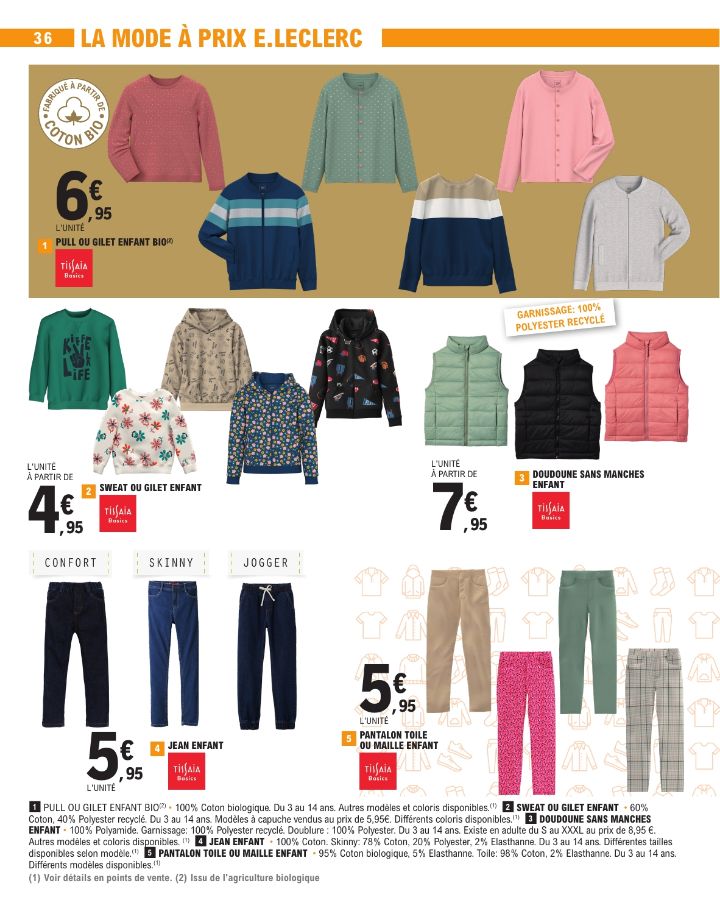 Catalogue E. Leclerc 29.07.2025 - 06.09.2025