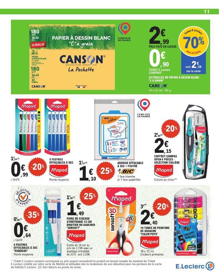 Catalogue E. Leclerc 29.07.2025 - 06.09.2025
