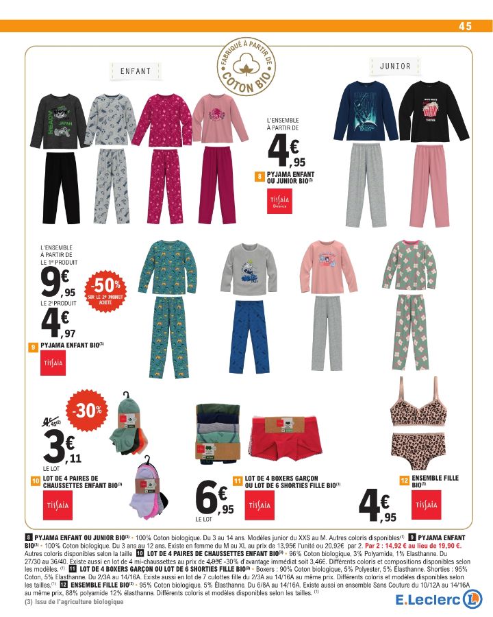 Catalogue E. Leclerc 29.07.2025 - 06.09.2025