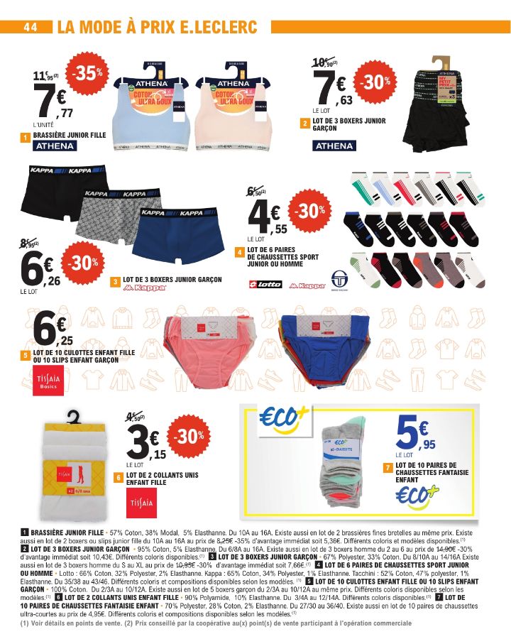 Catalogue E. Leclerc 29.07.2025 - 06.09.2025