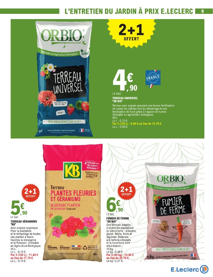 Catalogue E. Leclerc 21.04.2026 - 09.05.2026