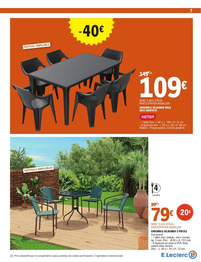 Catalogue E. Leclerc 21.04.2026 - 09.05.2026