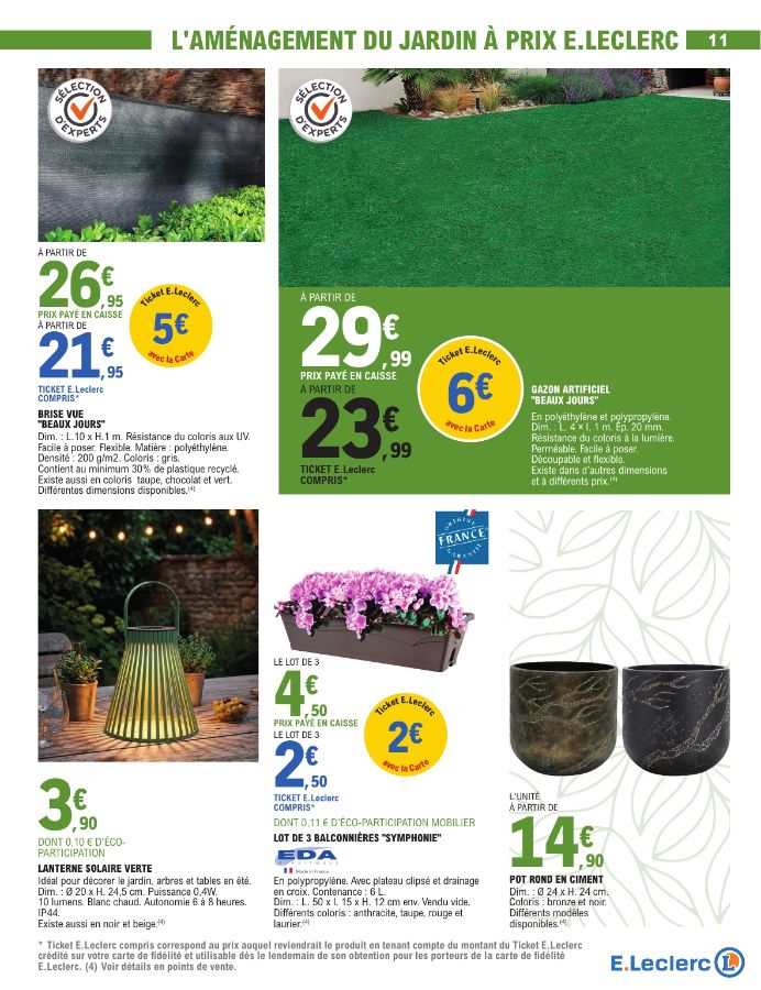 Catalogue E. Leclerc 21.04.2026 - 09.05.2026