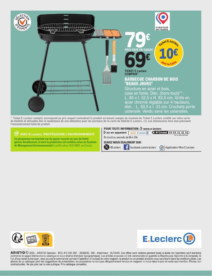 Catalogue E. Leclerc 21.04.2026 - 09.05.2026