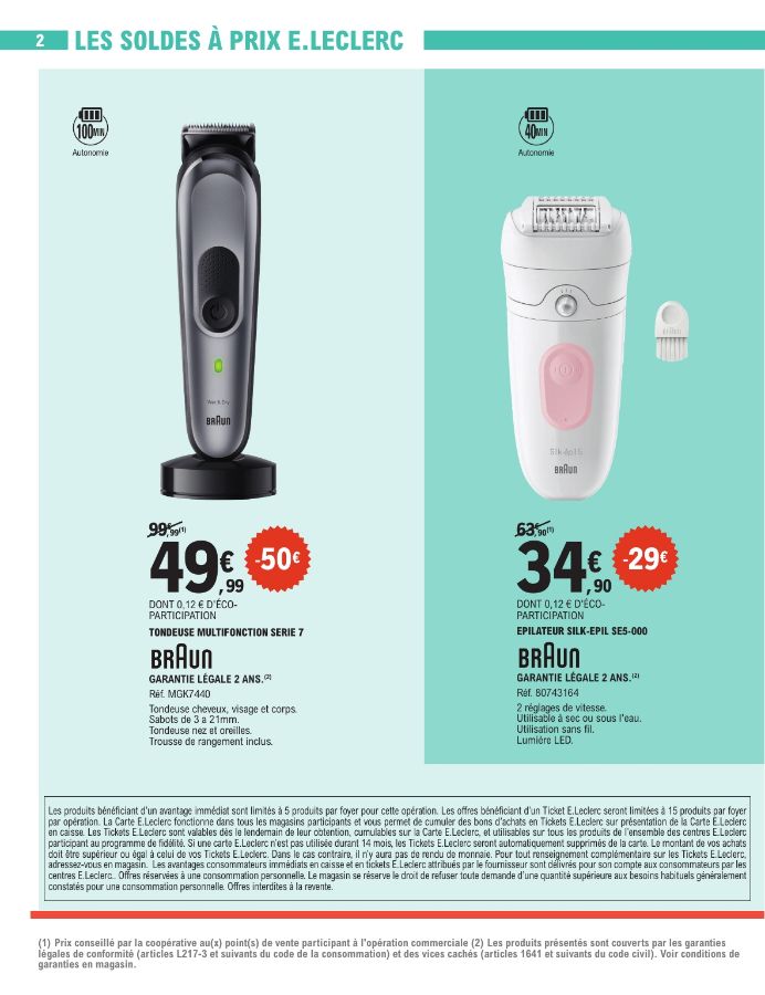Catalogue E. Leclerc 25.06.2025 - 22.07.2025