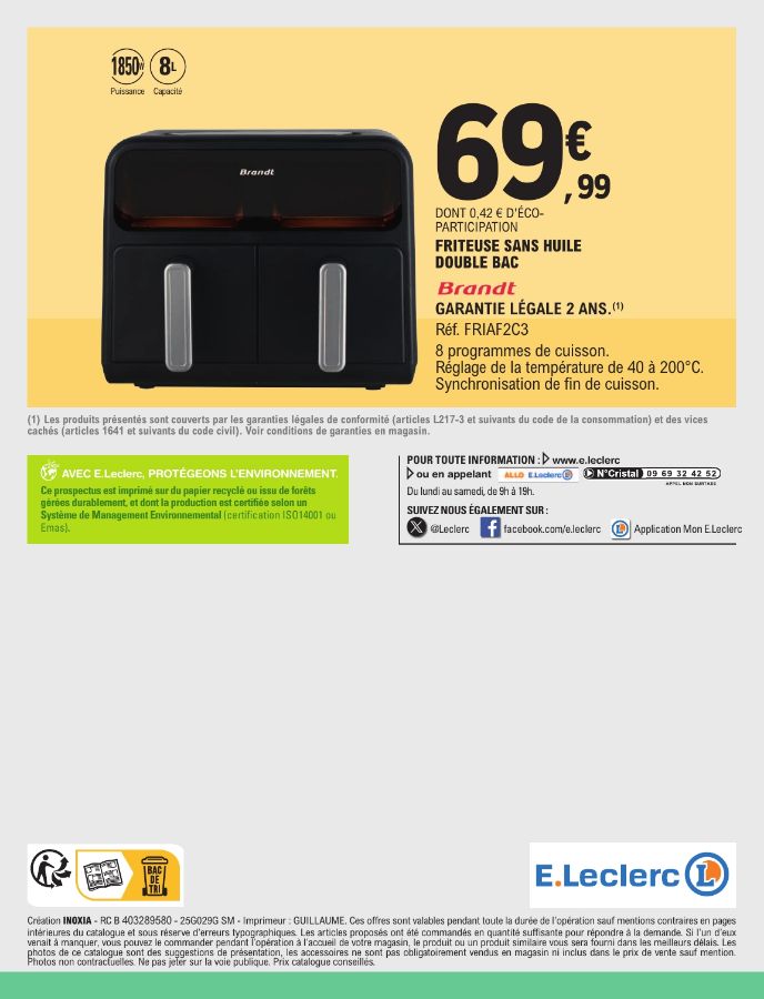 Catalogue E. Leclerc 27.05.2025 - 07.06.2025