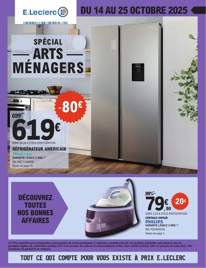 Catalogue E. Leclerc 14.10.2025 - 25.10.2025