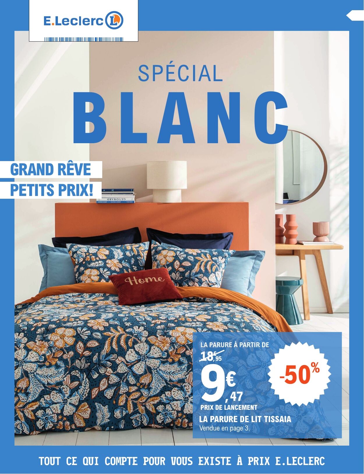 Catalogue E. Leclerc - SPECIAL BLANC 26 déc. 2024 - 11 janv. 2025